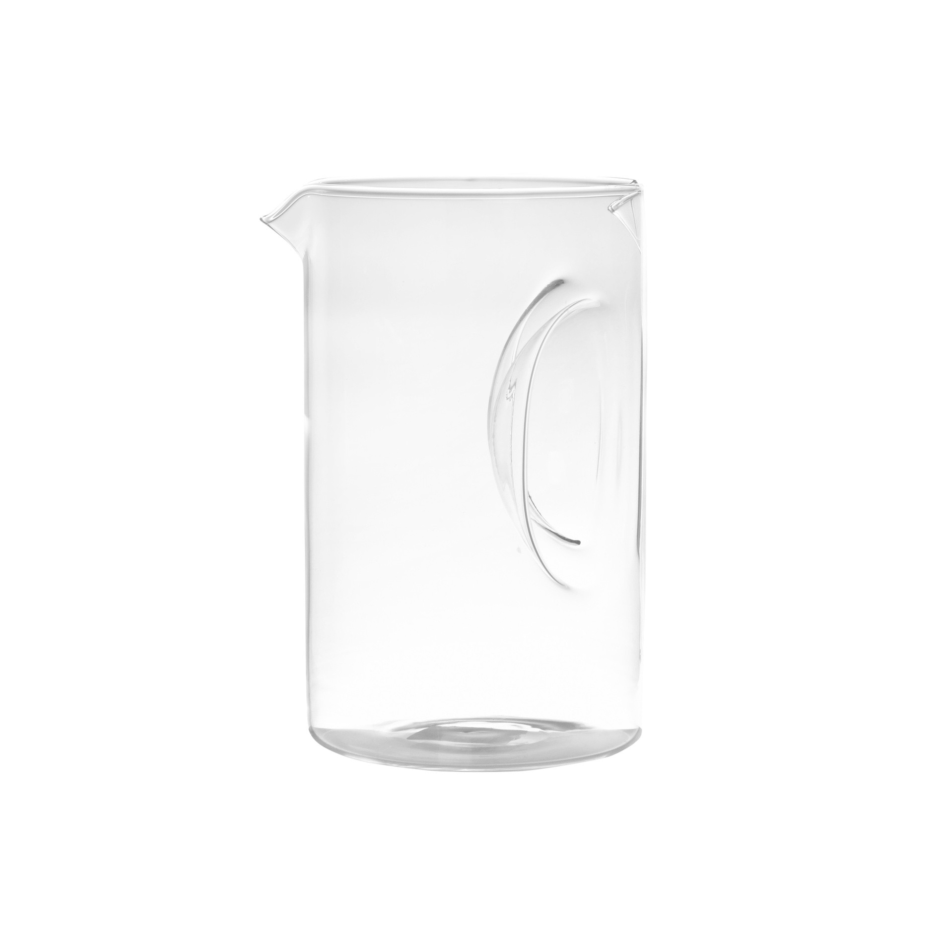 Caraffa vetro borosilicato, Trasparente, large image number 0