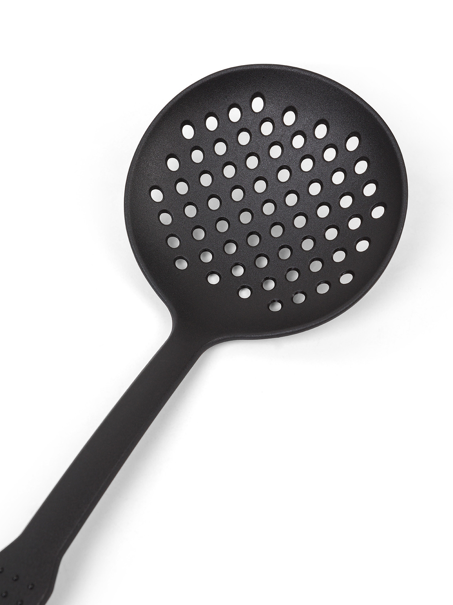 Slotted spoon, Black, large image number 1