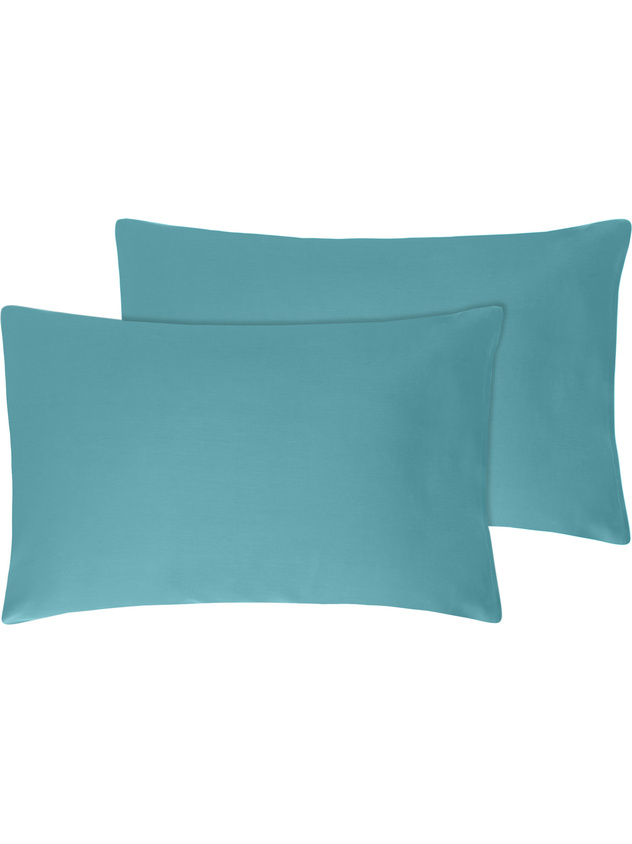Zefiro 2-pack pillowcases in 100% cotton satin