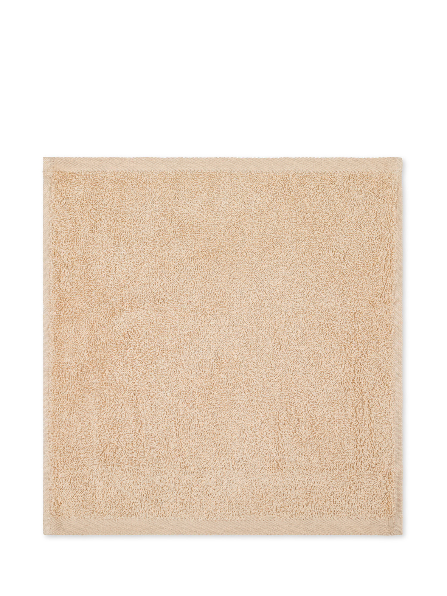 Cestino 4 lavette cotone ricamo cane, Beige, large image number 2