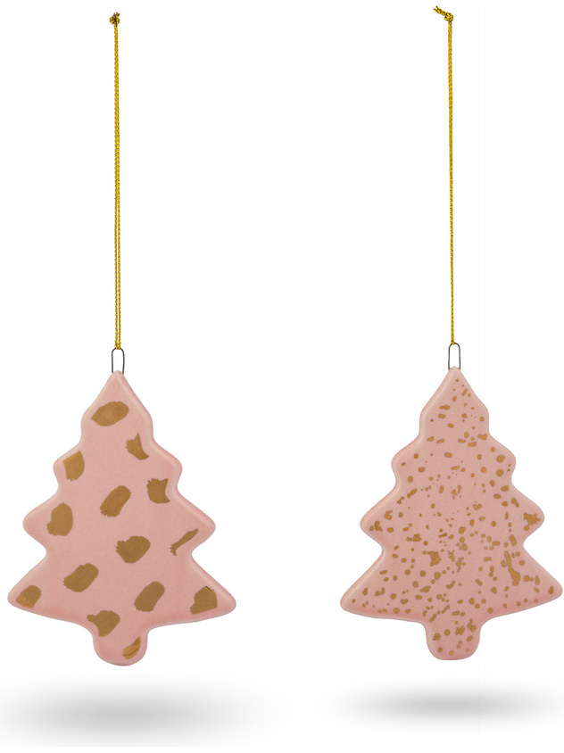Porcelain tree decoration