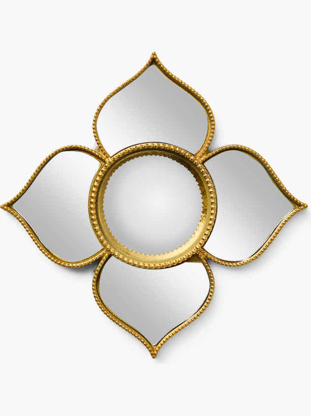 Specchio a forma di fiore