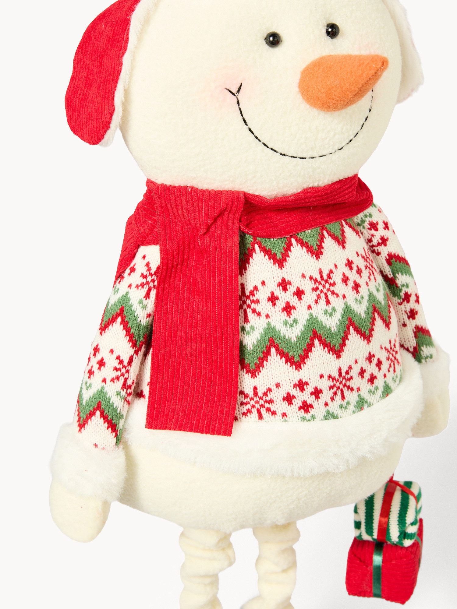 Decorazione natalizia Pupazzo di neve XL, Multicolor, large image number 1