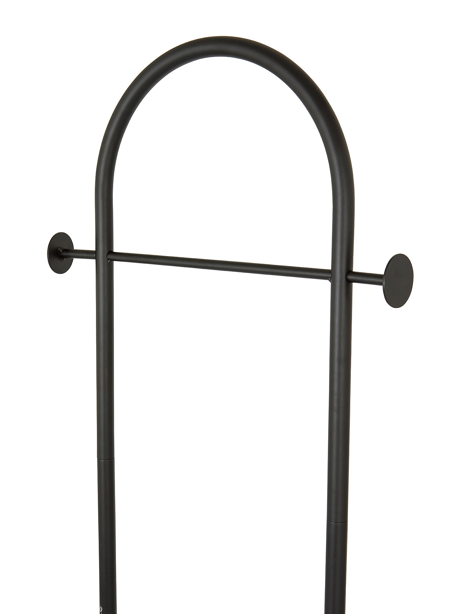 Coat hanger in marble and iron, Silver Grey, large image number 1