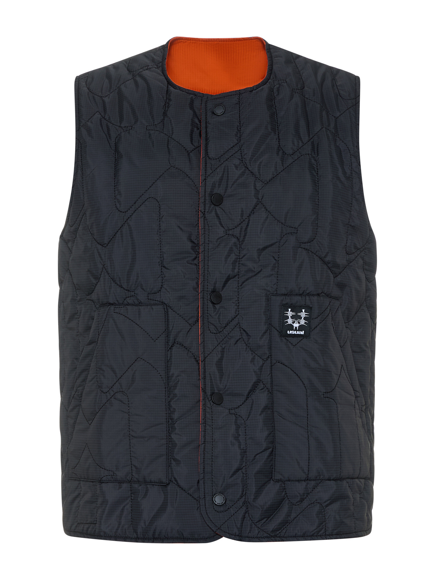Usual - Gilet smanicato Trooper, Blu scuro, large image number 0