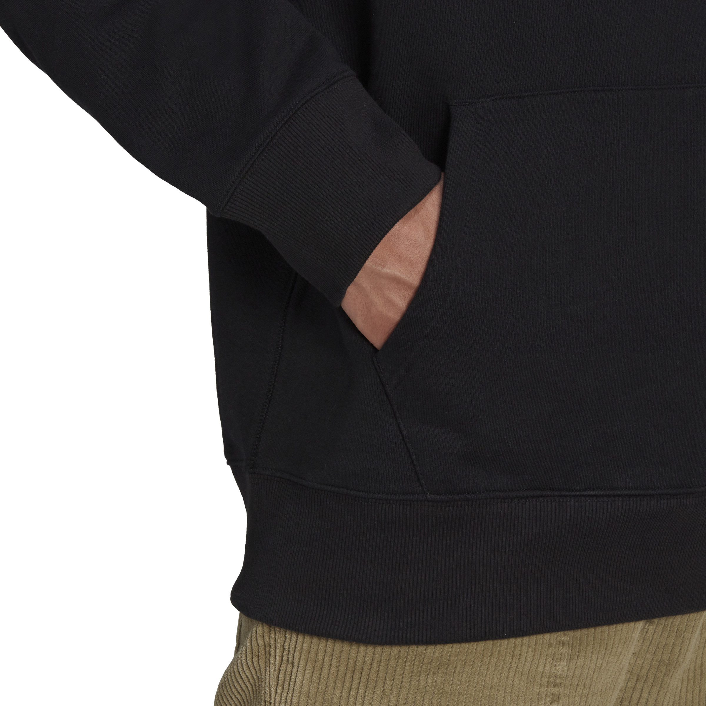 Adidas - Hooded sweatshirt adicolor, Black, large image number 3
