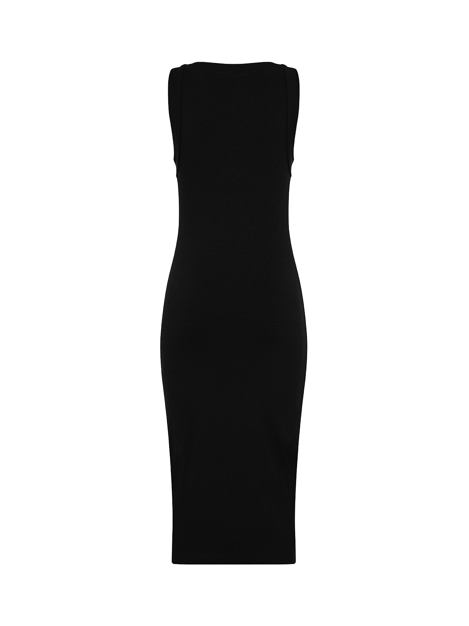 Bodycon rib dress, Black, large image number 1