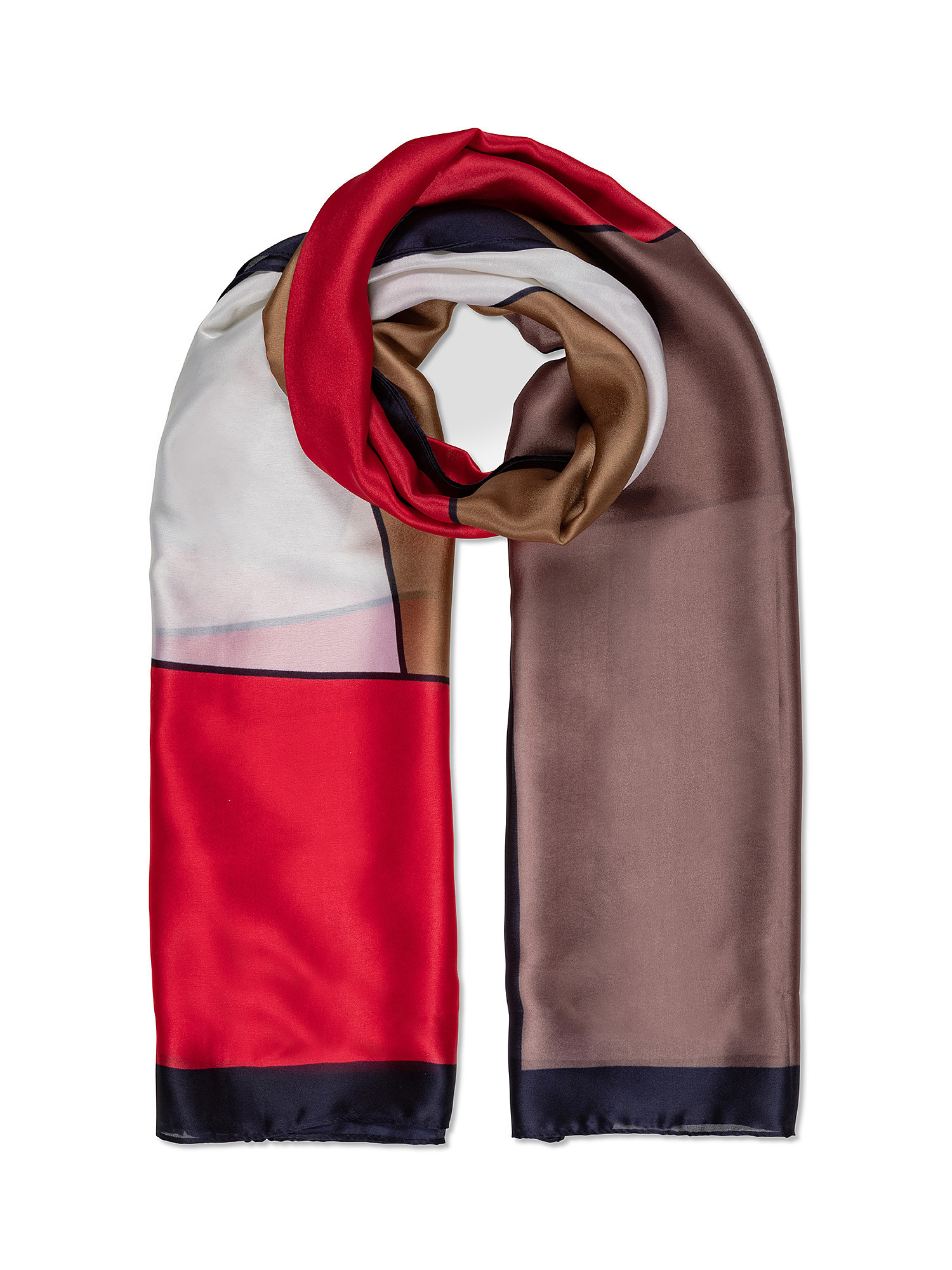Koan - Scarf with print, Multicolor, large image number 0