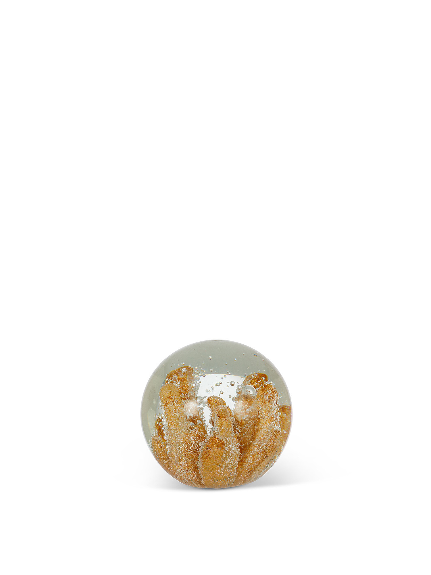 Glass paperweight, Orange, large image number 0