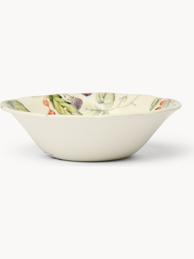 Coppetta in ceramica motivo bacche  - Prezzo di lancio