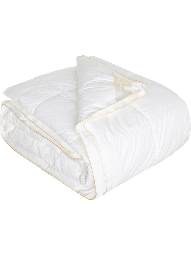 Dual 4-seasons duvet with feathers