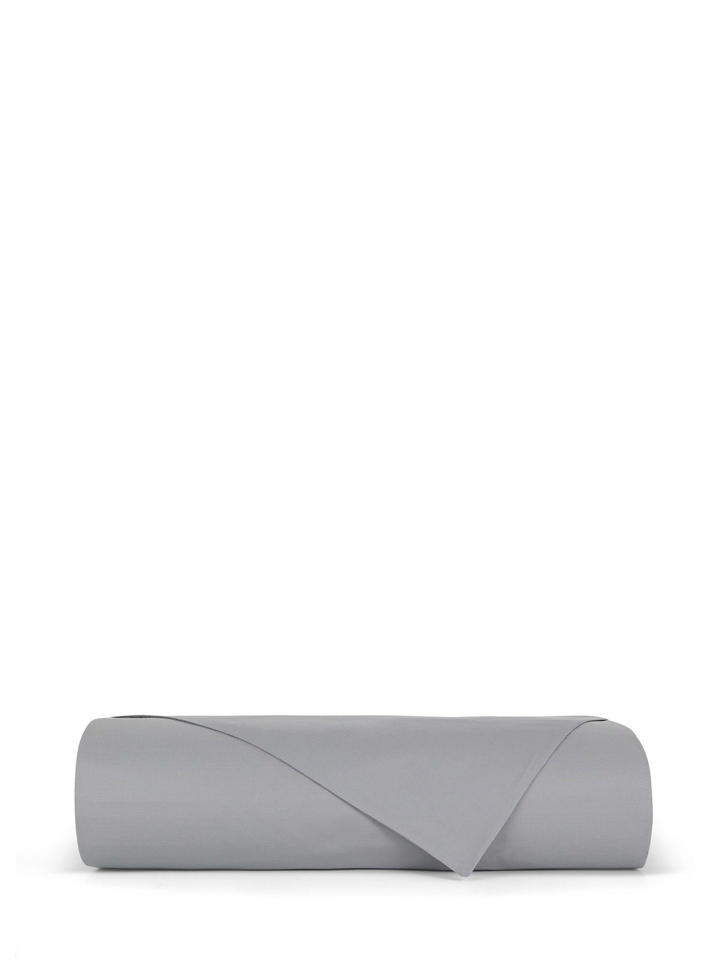 Copripiumino in cotone percalle Zefiro, Grigio, large image number 1