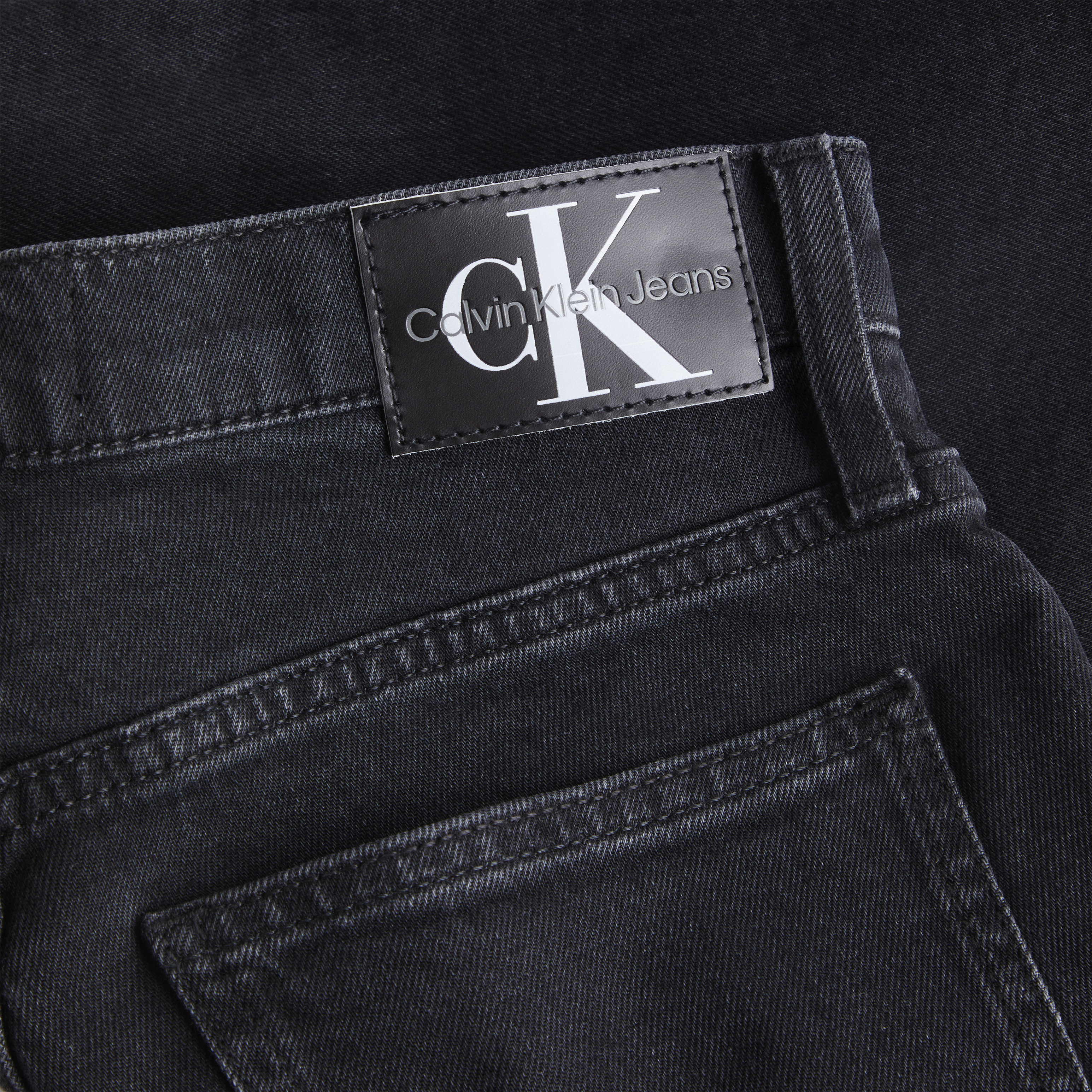 Calvin Klein Jeans - Shorts in denim, Nero, large image number 2