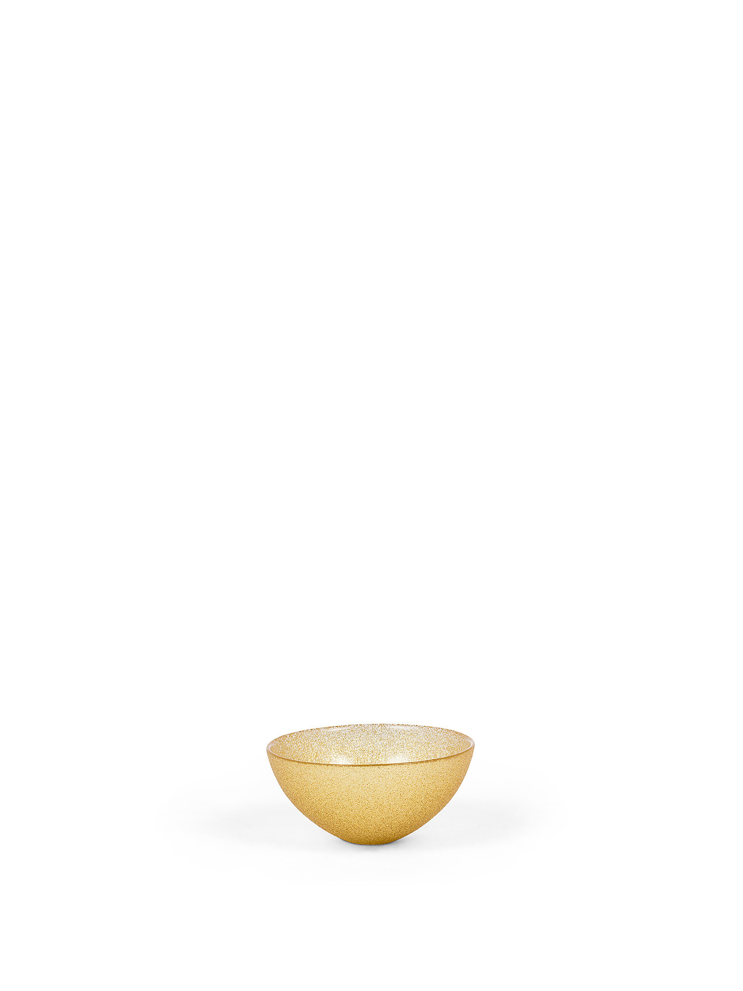 Glitter glass cup, Gold, large image number 0