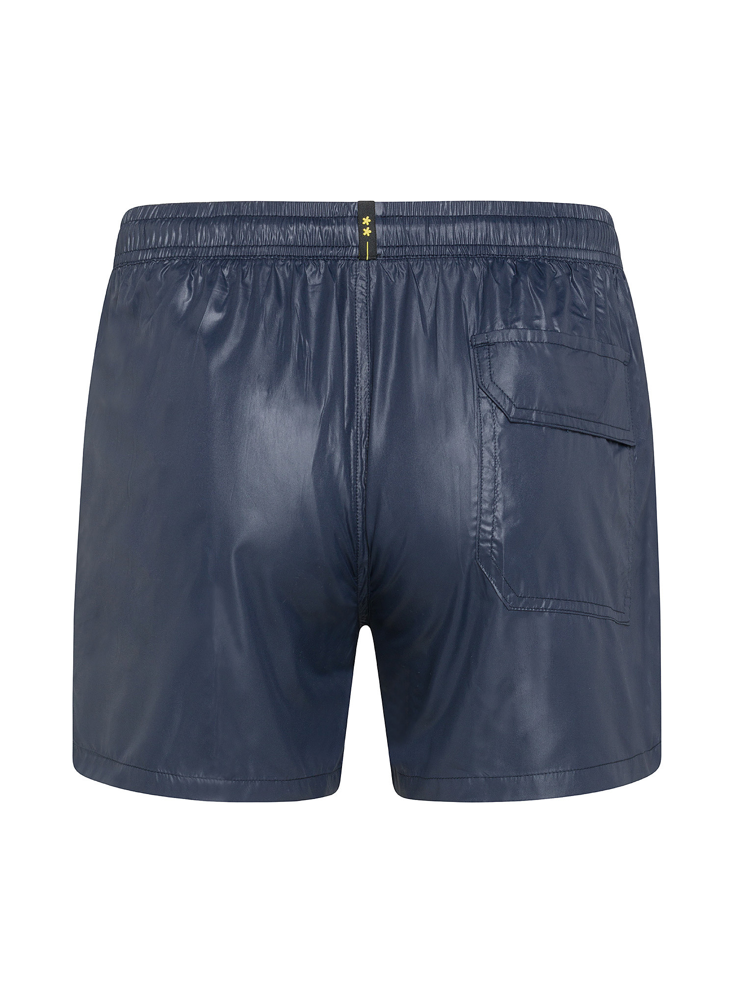 F**K - Shiny swim shorts, Dark Blue, large image number 1