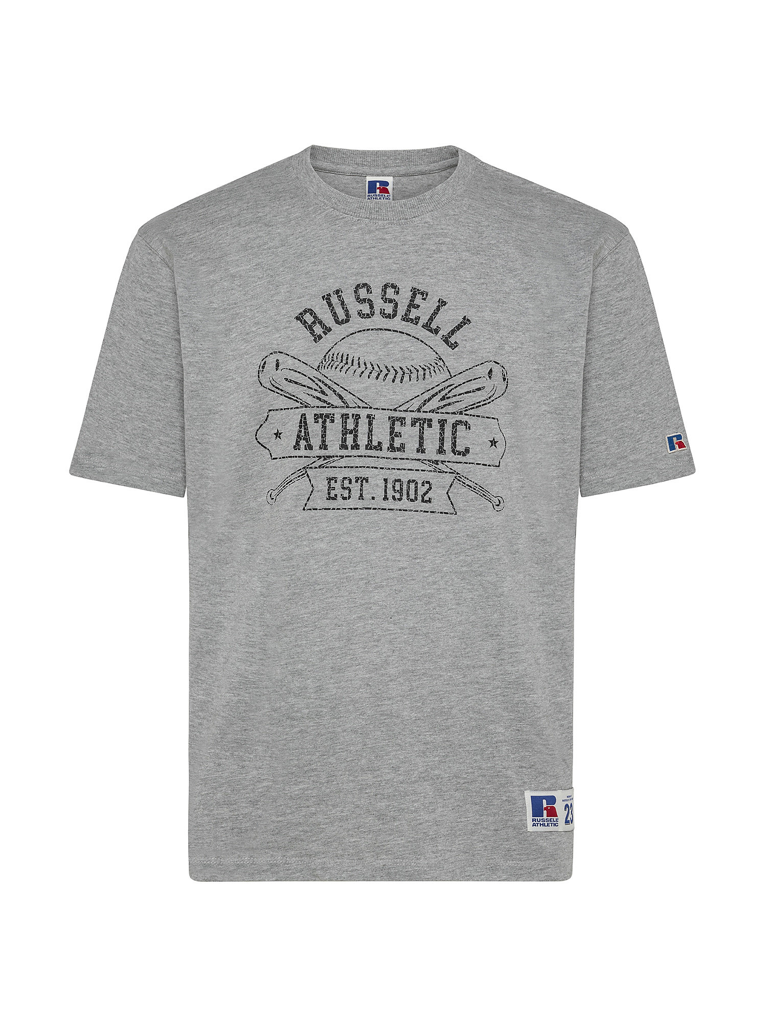 Tony Baseball T-Shirt, Grey, large image number 0