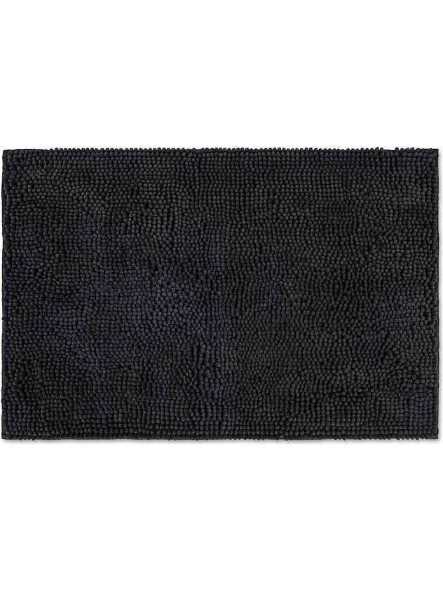 Zefiro solid color cotton bath rug