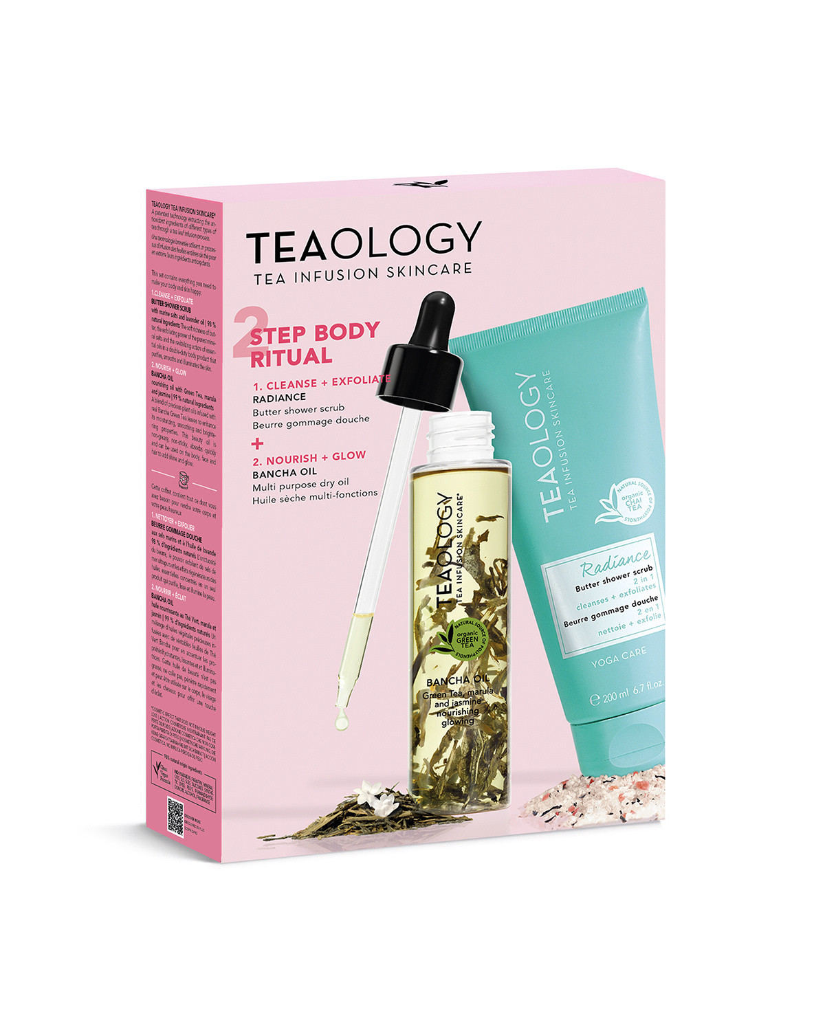 Teaology - Two step body ritual Bancha Oil, Pink, large image number 0