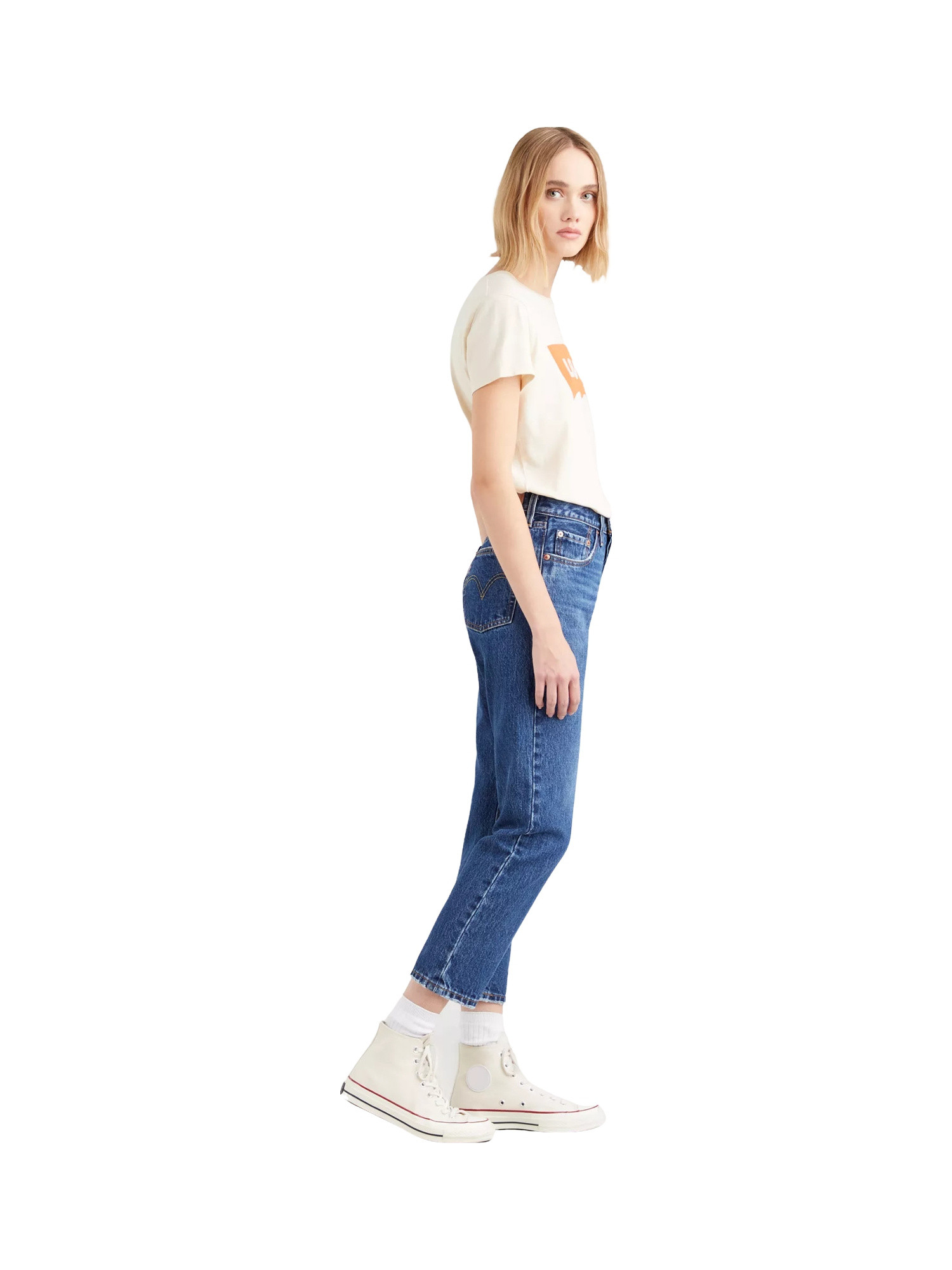 Levi's - 501® cropped jeans, Denim, large image number 4