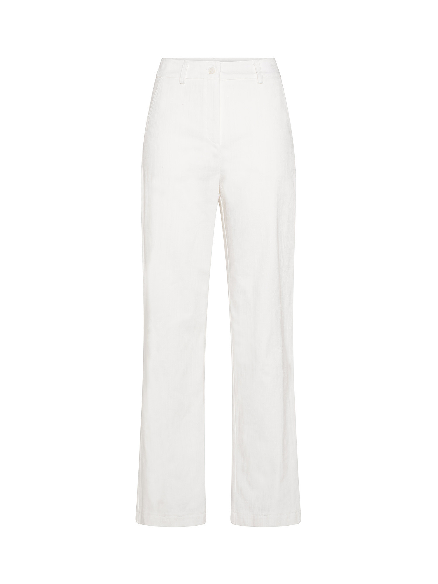 Pantalone jeans, Bianco, large image number 0