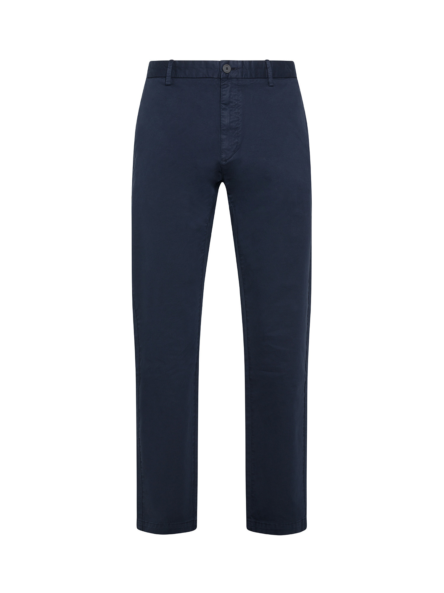 Hugo - Pantaloni chino slim fit, Blu scuro, large image number 0