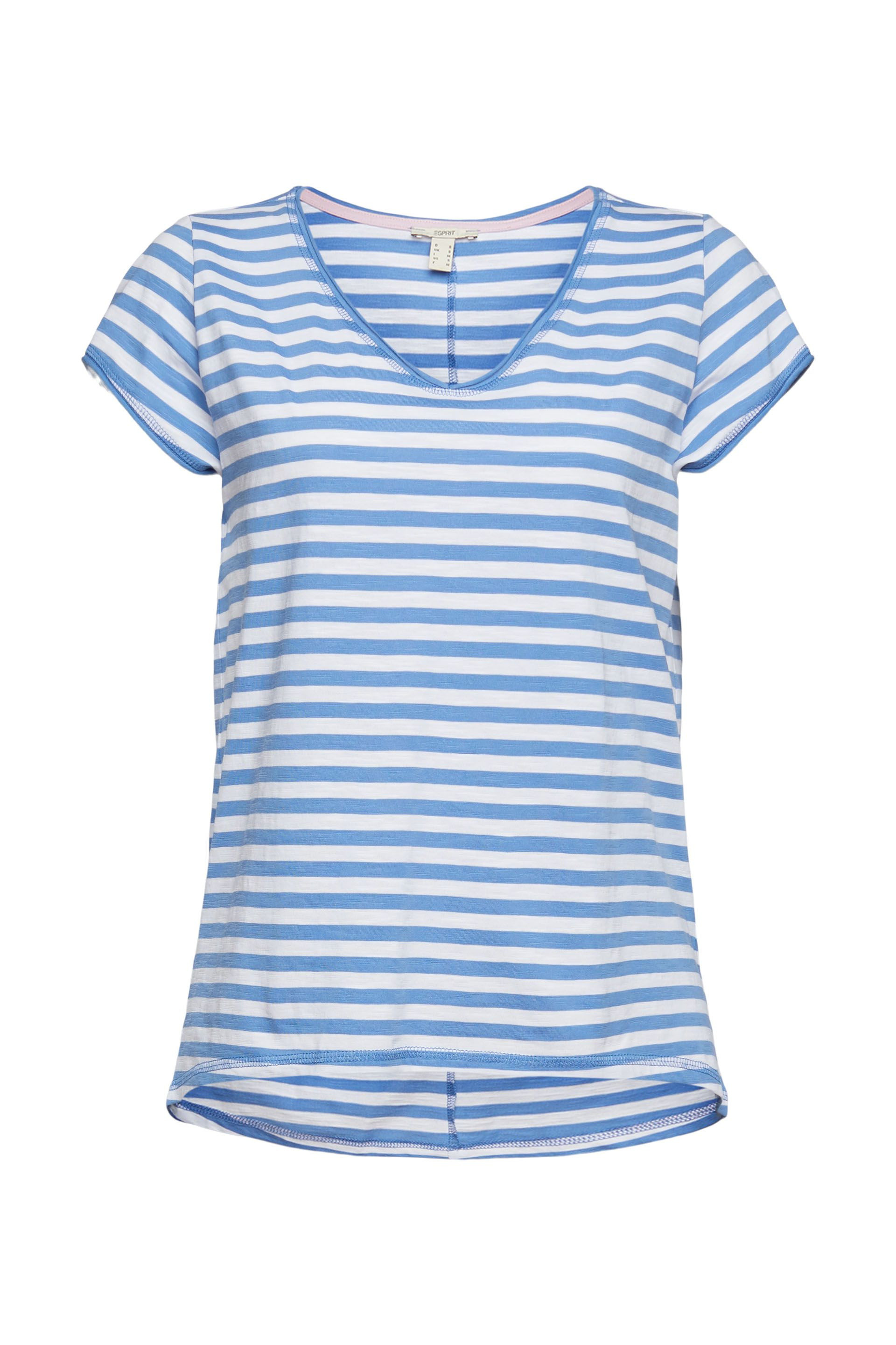 Striped T-shirt, Light Blue, large image number 0