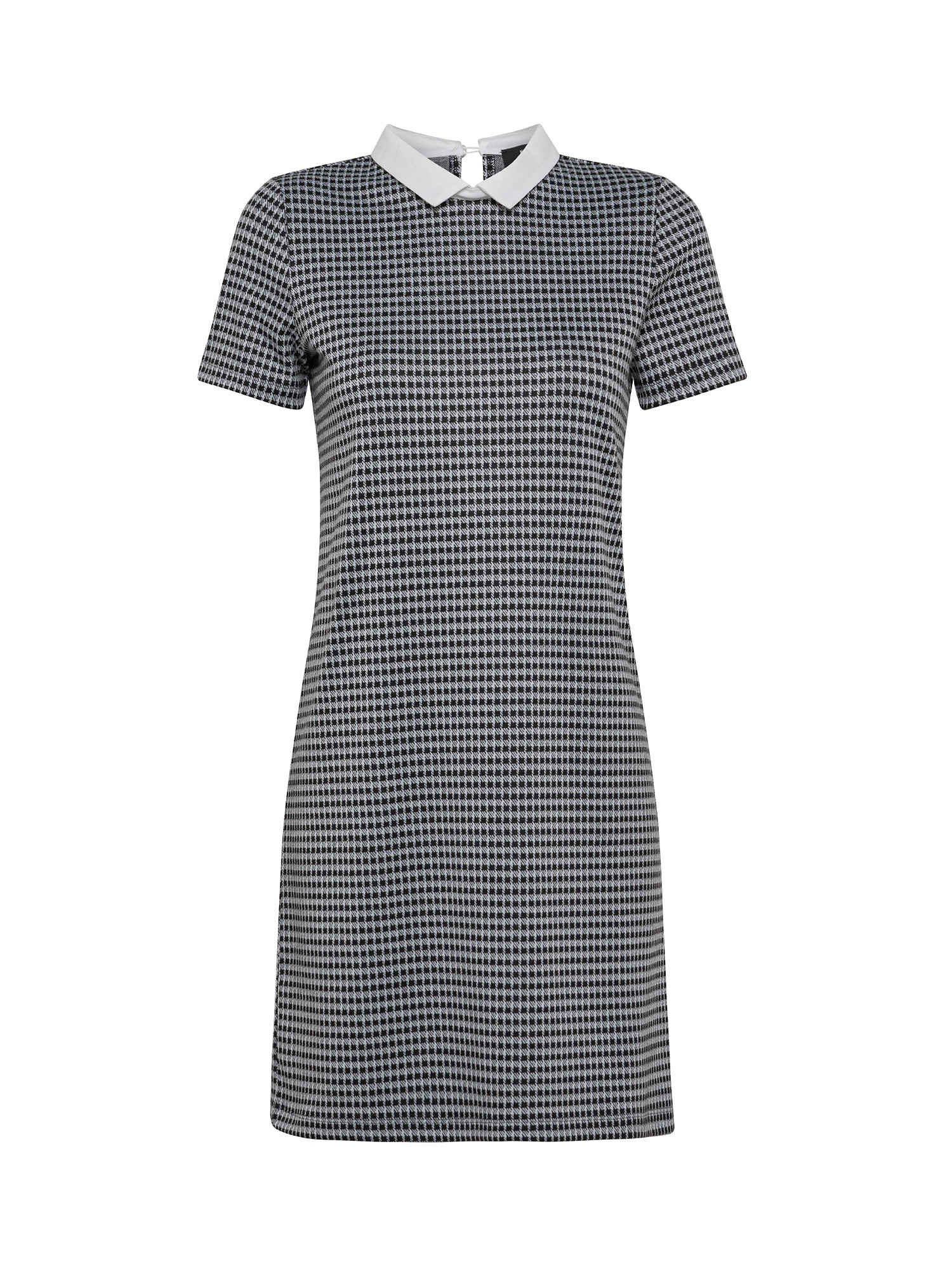 Dress with collar, Grey, large image number 0