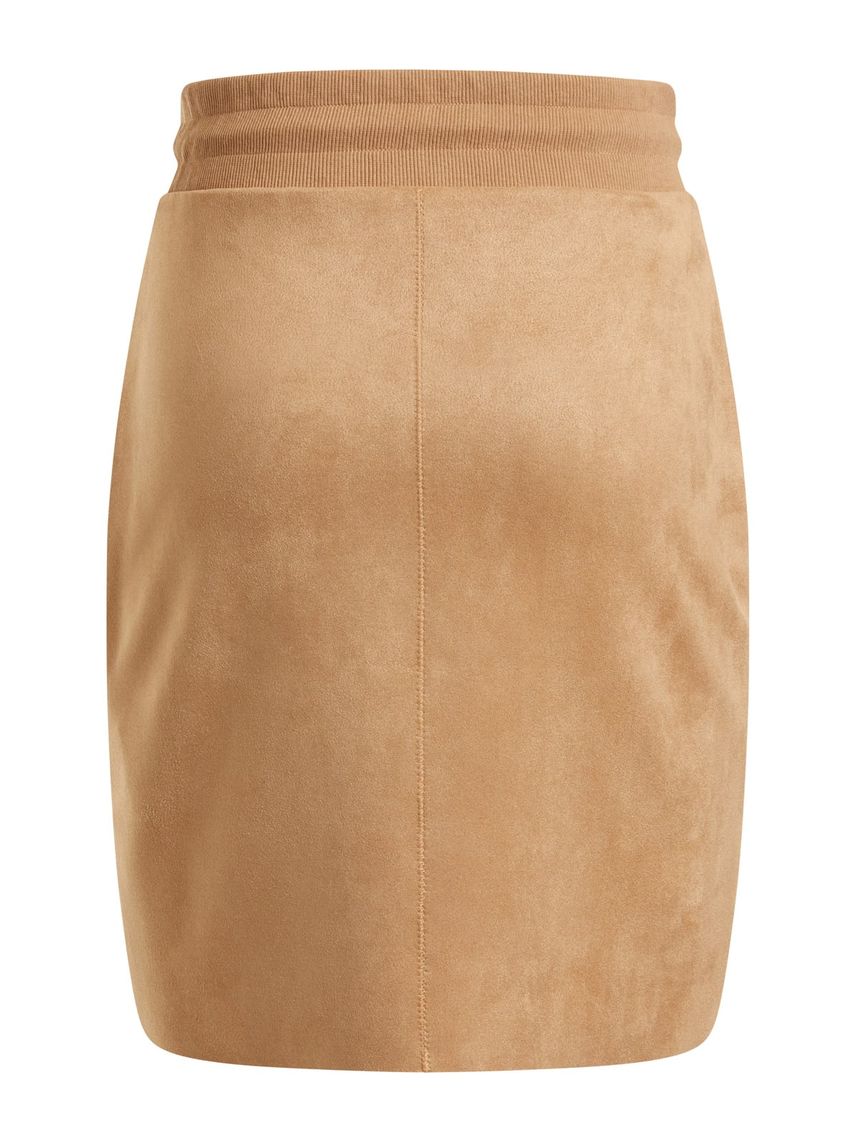 Suede-like skirt, Beige, large image number 1
