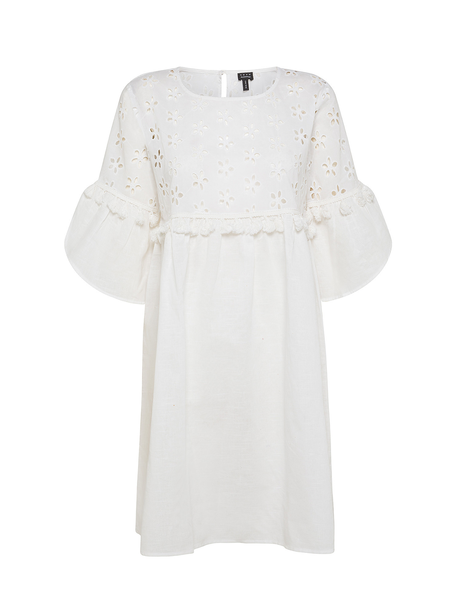 Koan - Sangallo dress, White, large image number 0
