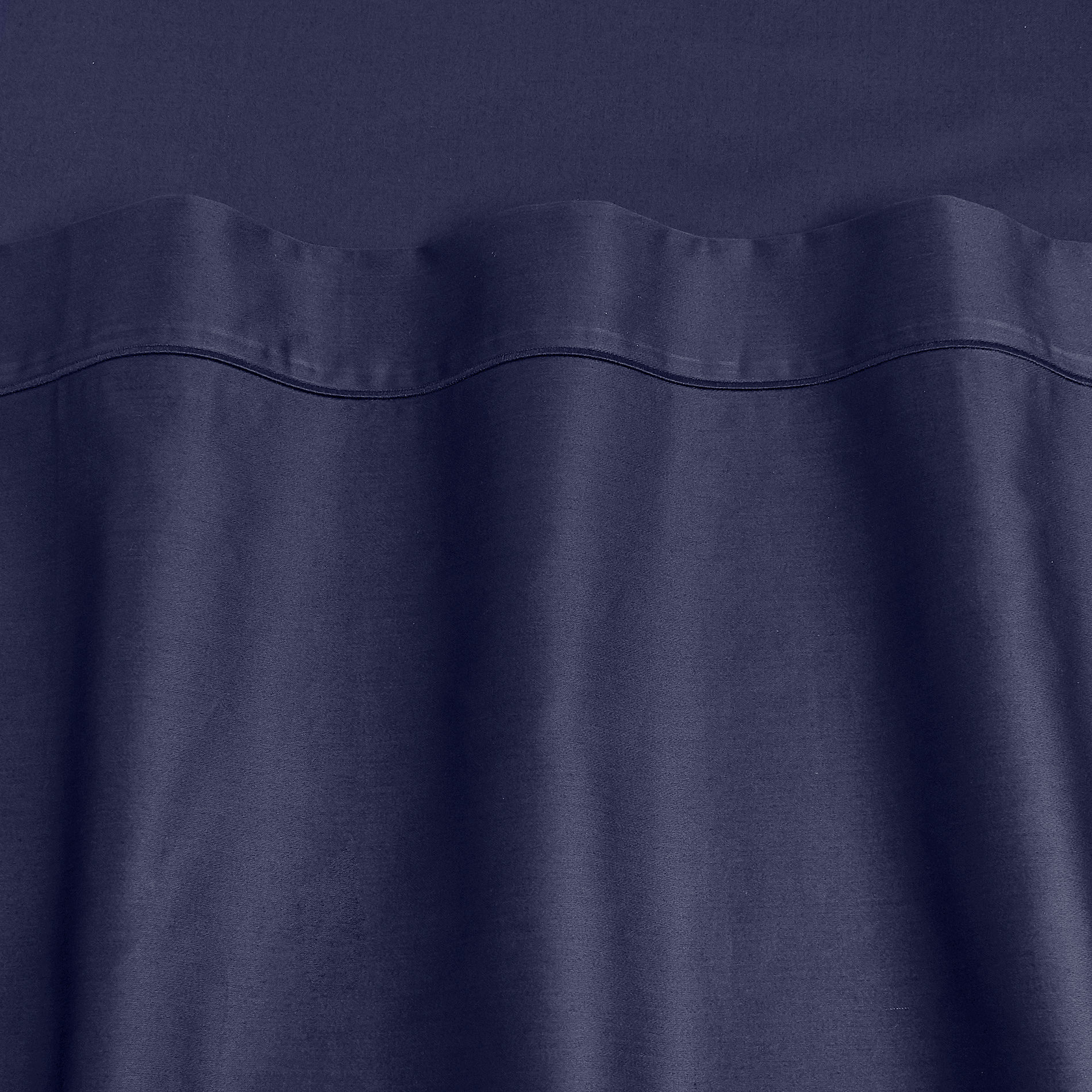 Flat sheet in TC400 satin cotton, Blue, large image number 3