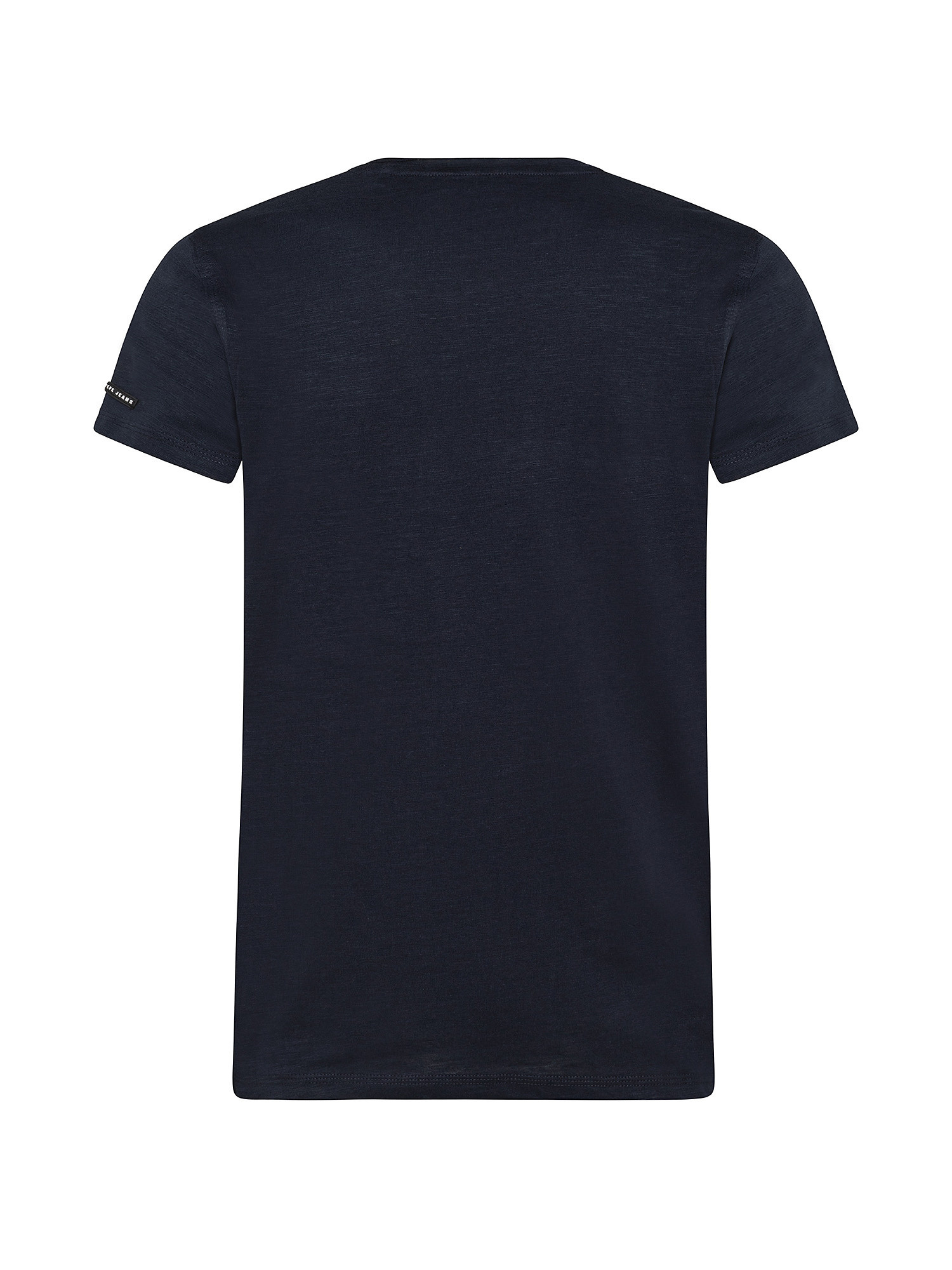 T-shirt in cotone Sherlock, Blu scuro, large image number 1