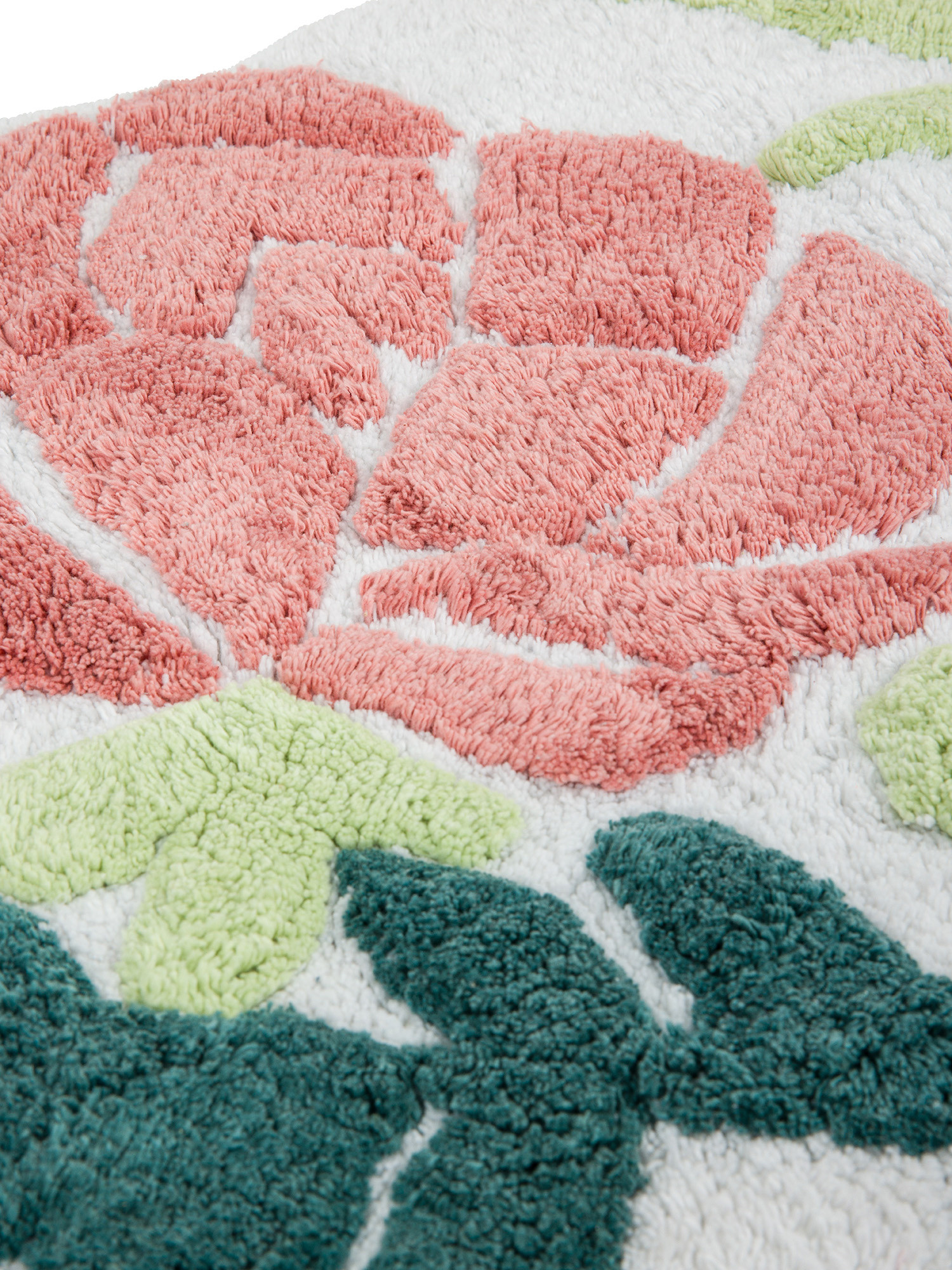Tappeto Da Bagno Boho Verde Muschio 61x40 Cm - Morbido E Assorbente Con Retro Antiscivolo