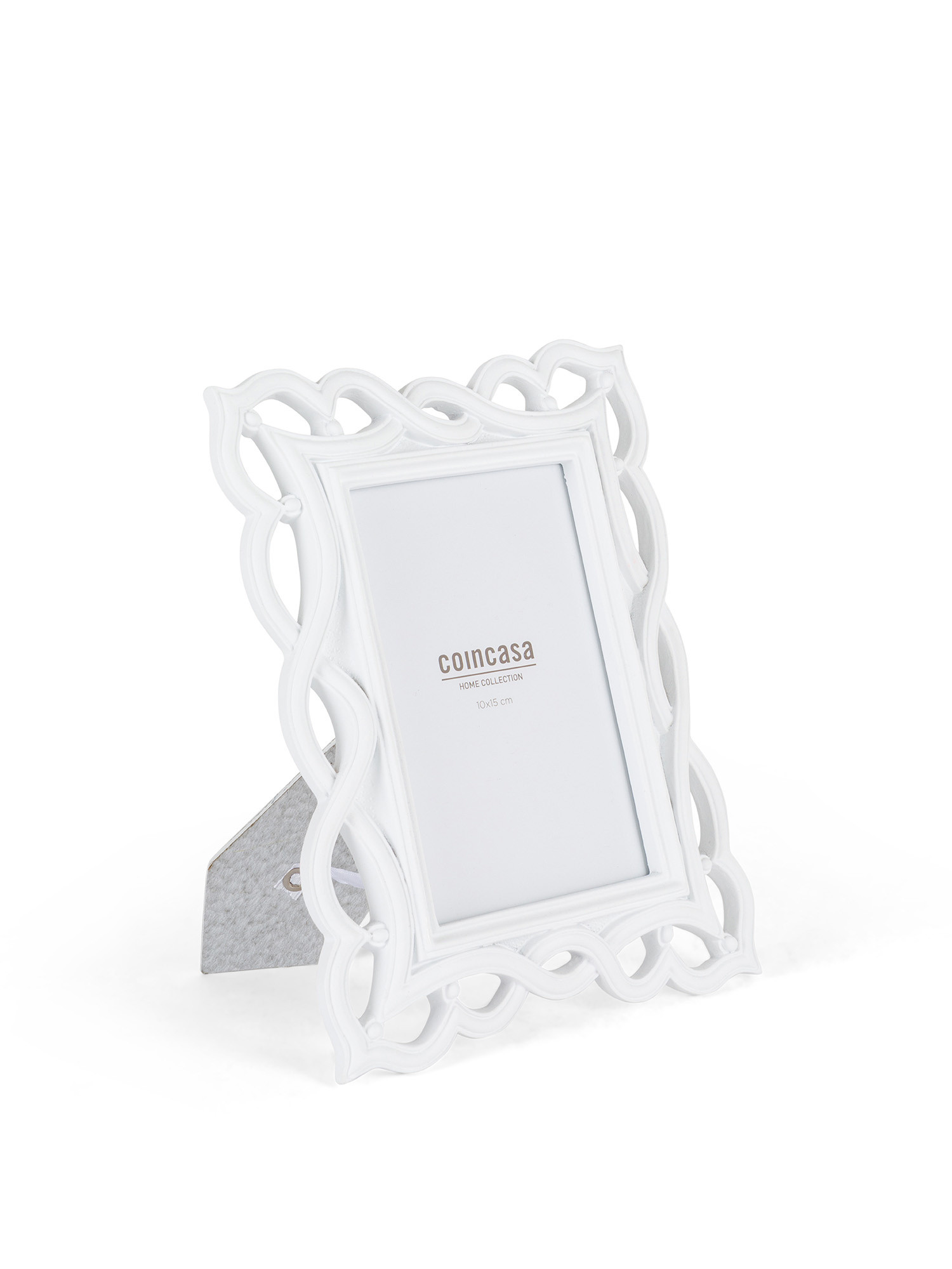 Photo frame with resin frame, White, large image number 0