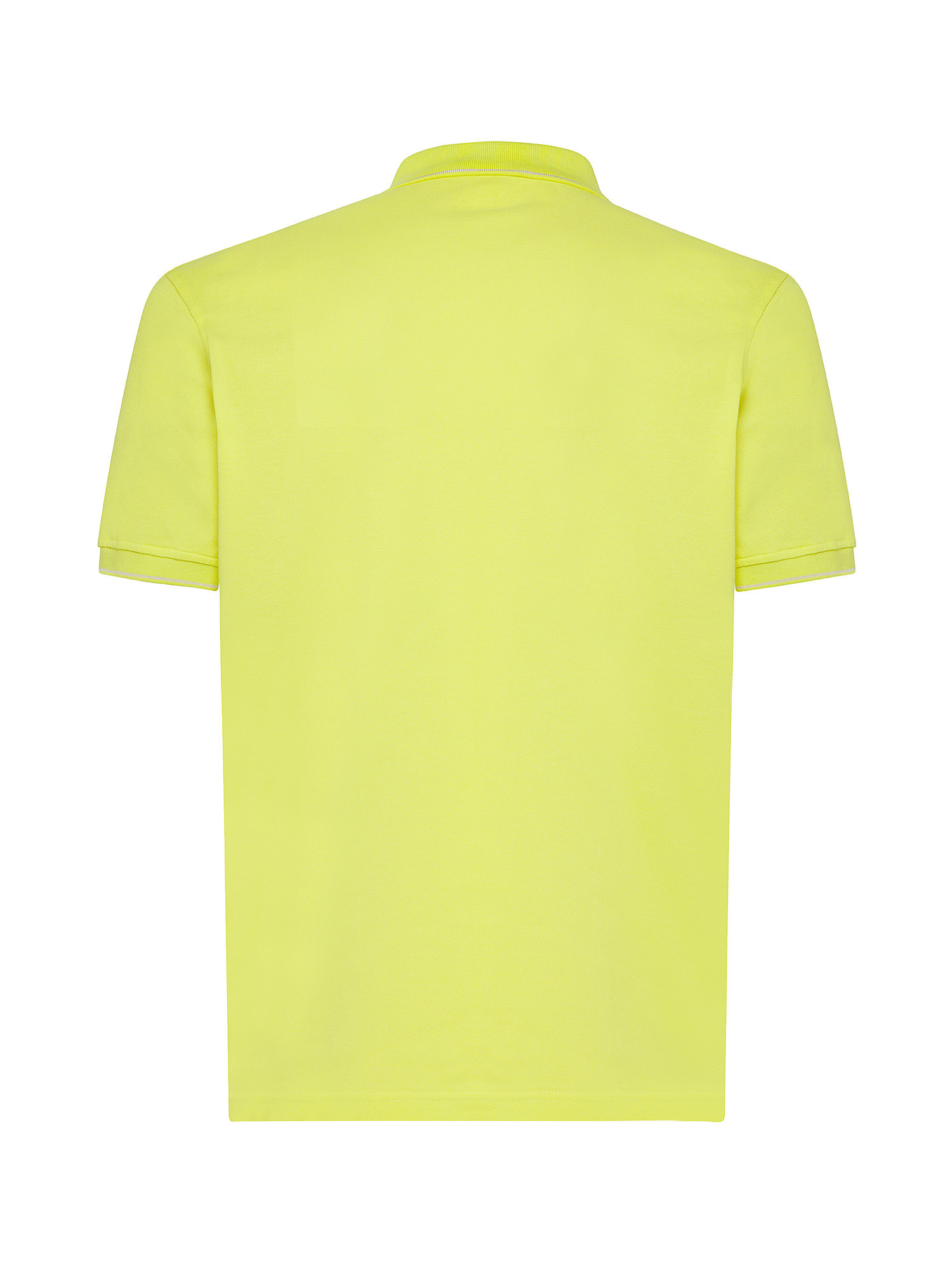 Ciesse Piumini - Piff polo shirt in cotton with logo, Yellow, large image number 1