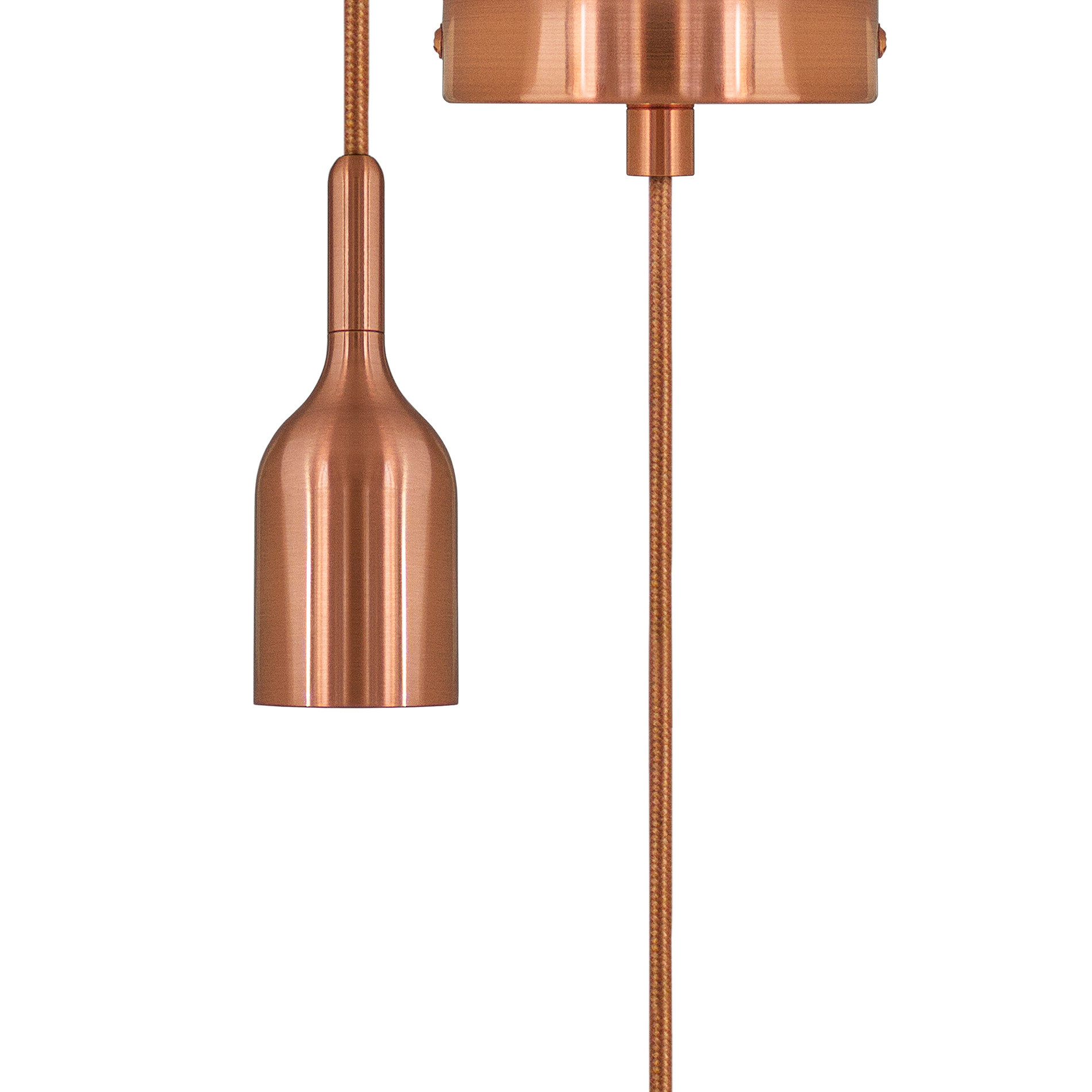 LEDbyLED Luxury suspension lamp, Copper Brown, large image number 1