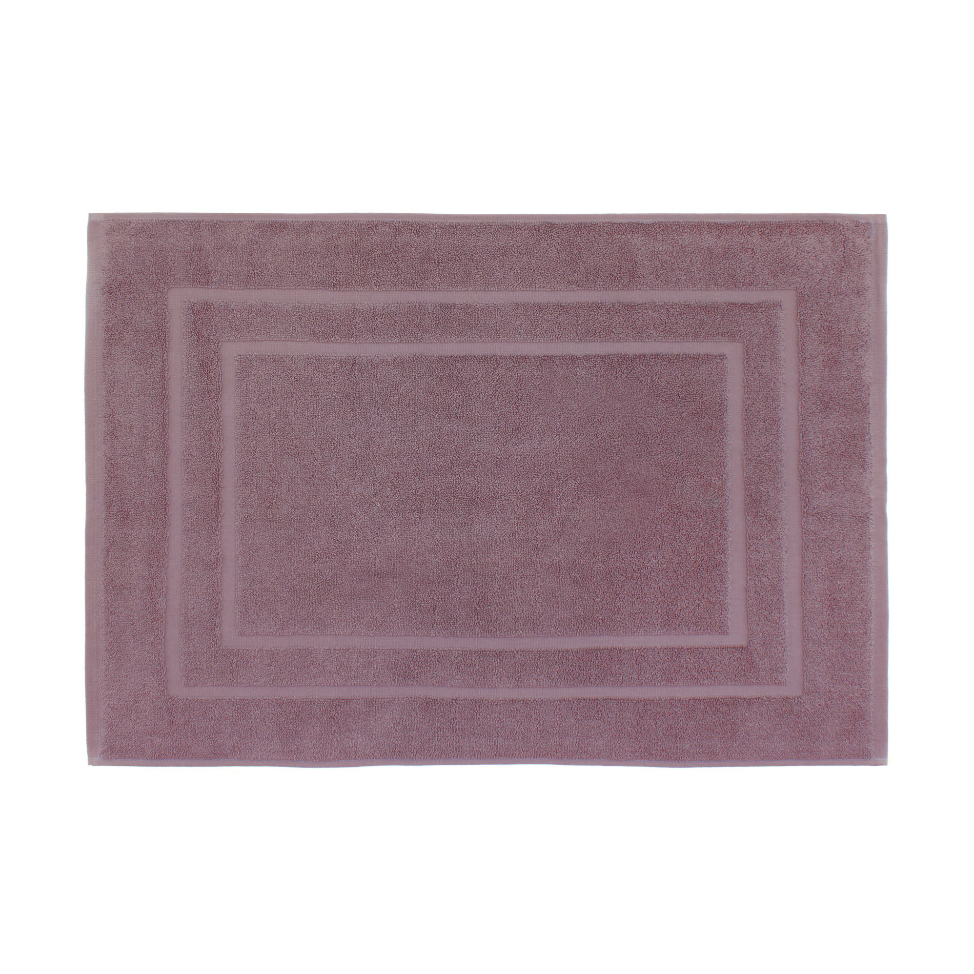 Zefiro Gold terry bath mat, Dark Pink, large image number 0