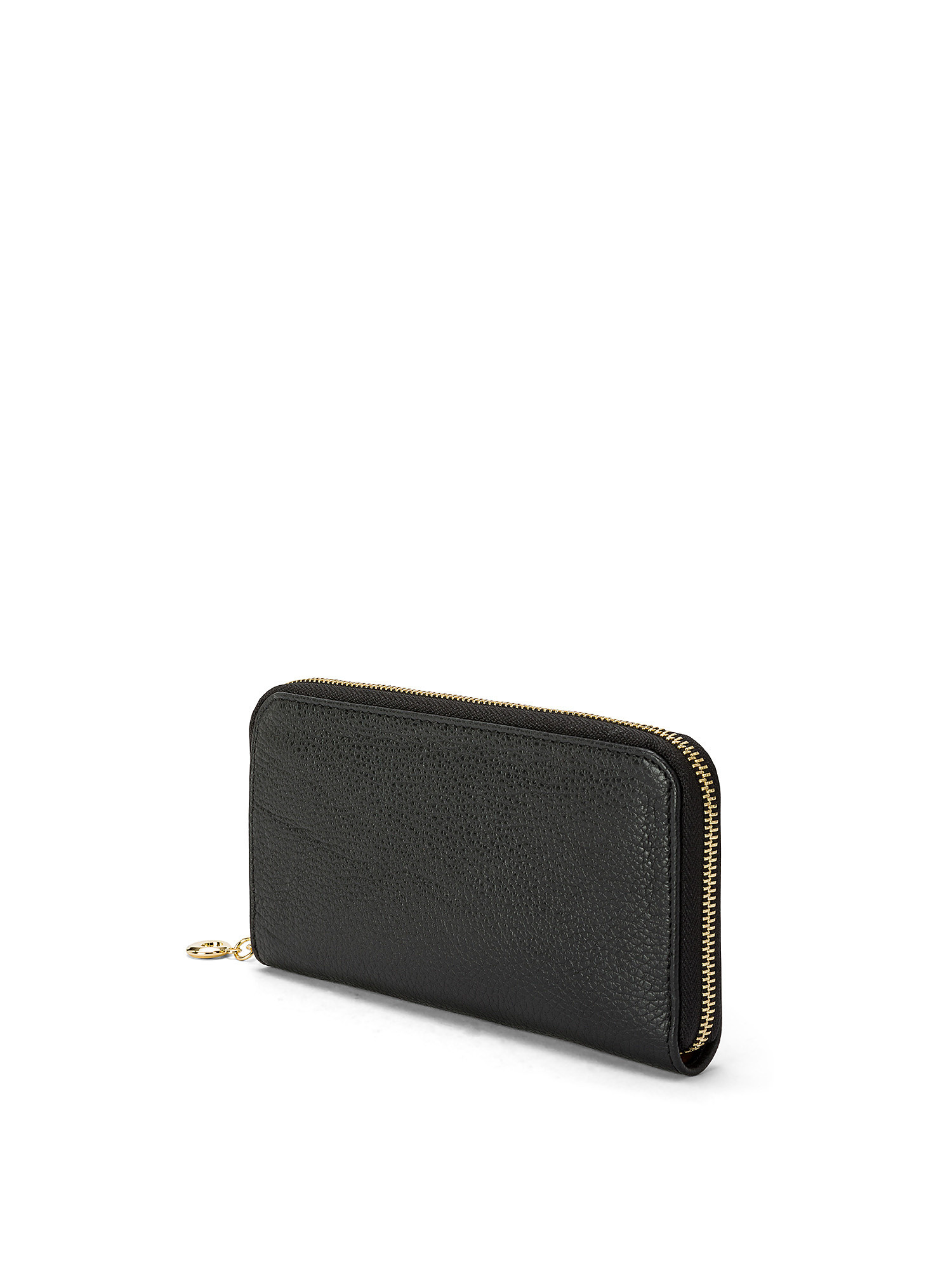 Koan - Genuine leather wallet with zip, Black, large image number 1