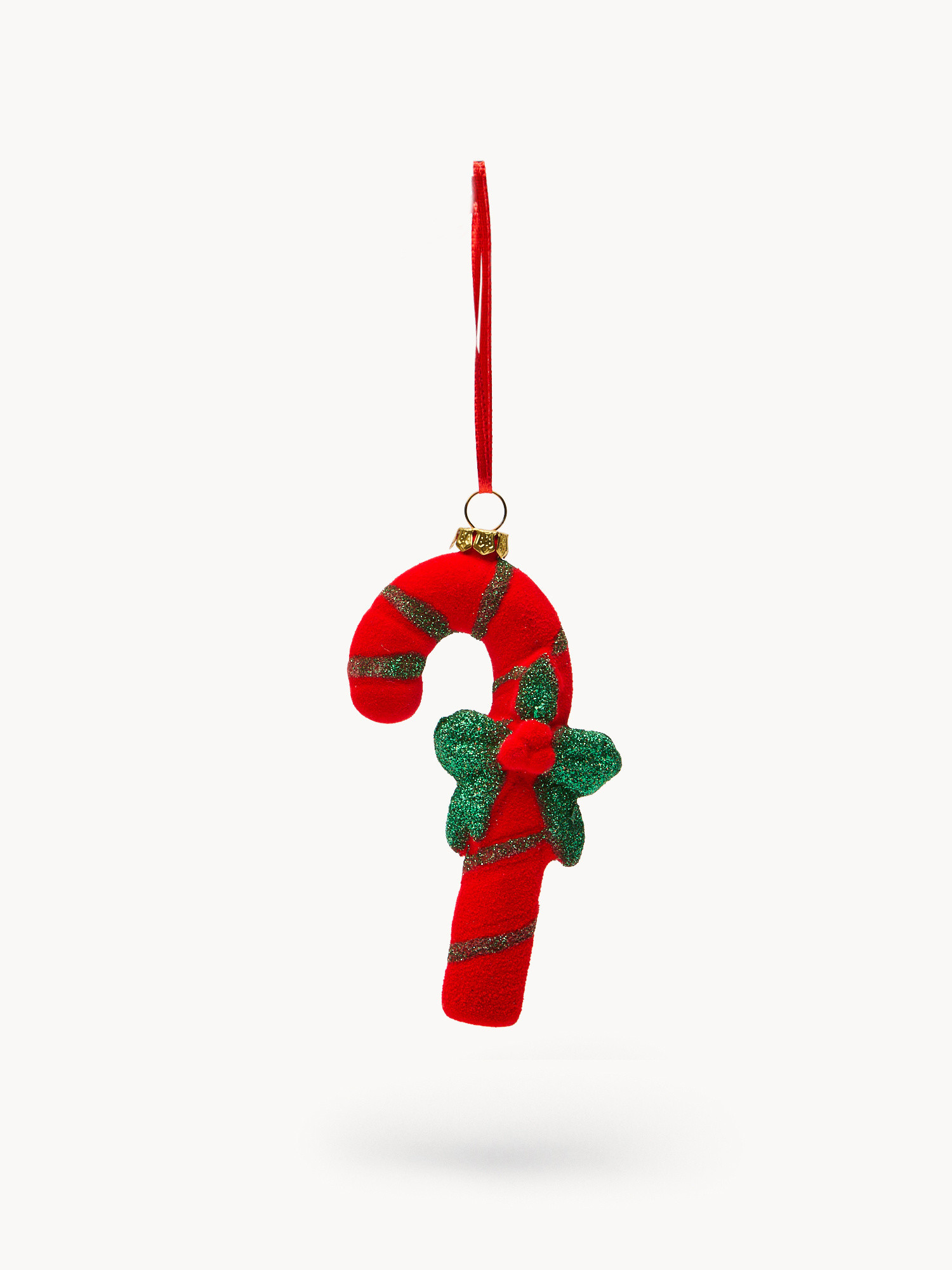 Addobbo albero a candycane, Rosso, large image number 0