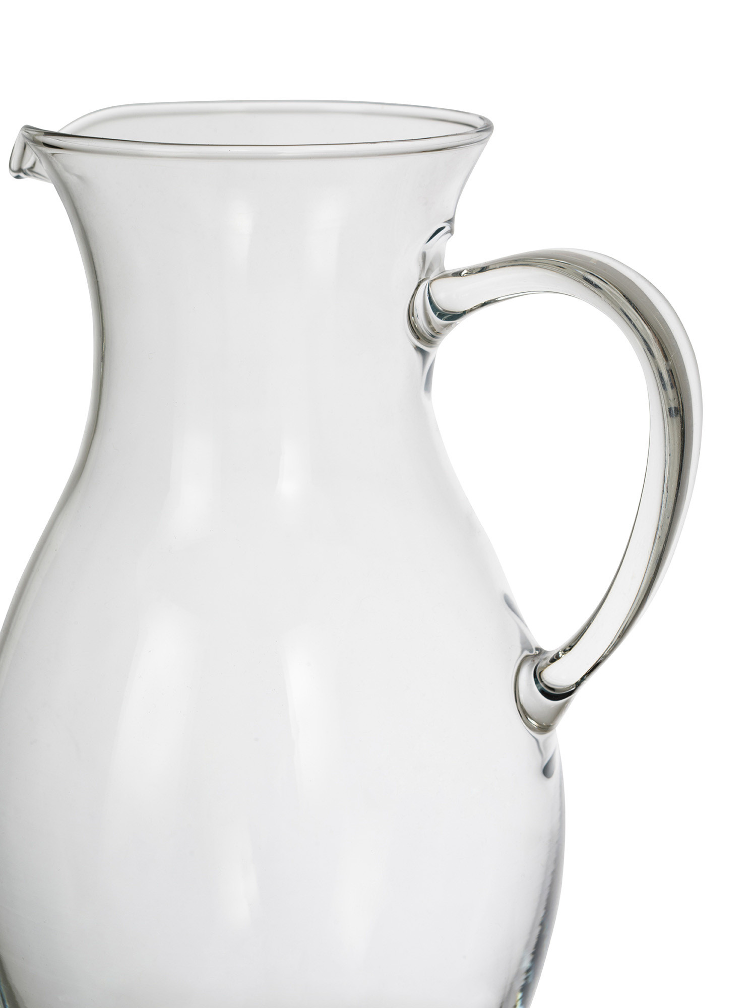 Klasik glass jug, Transparent, large image number 1