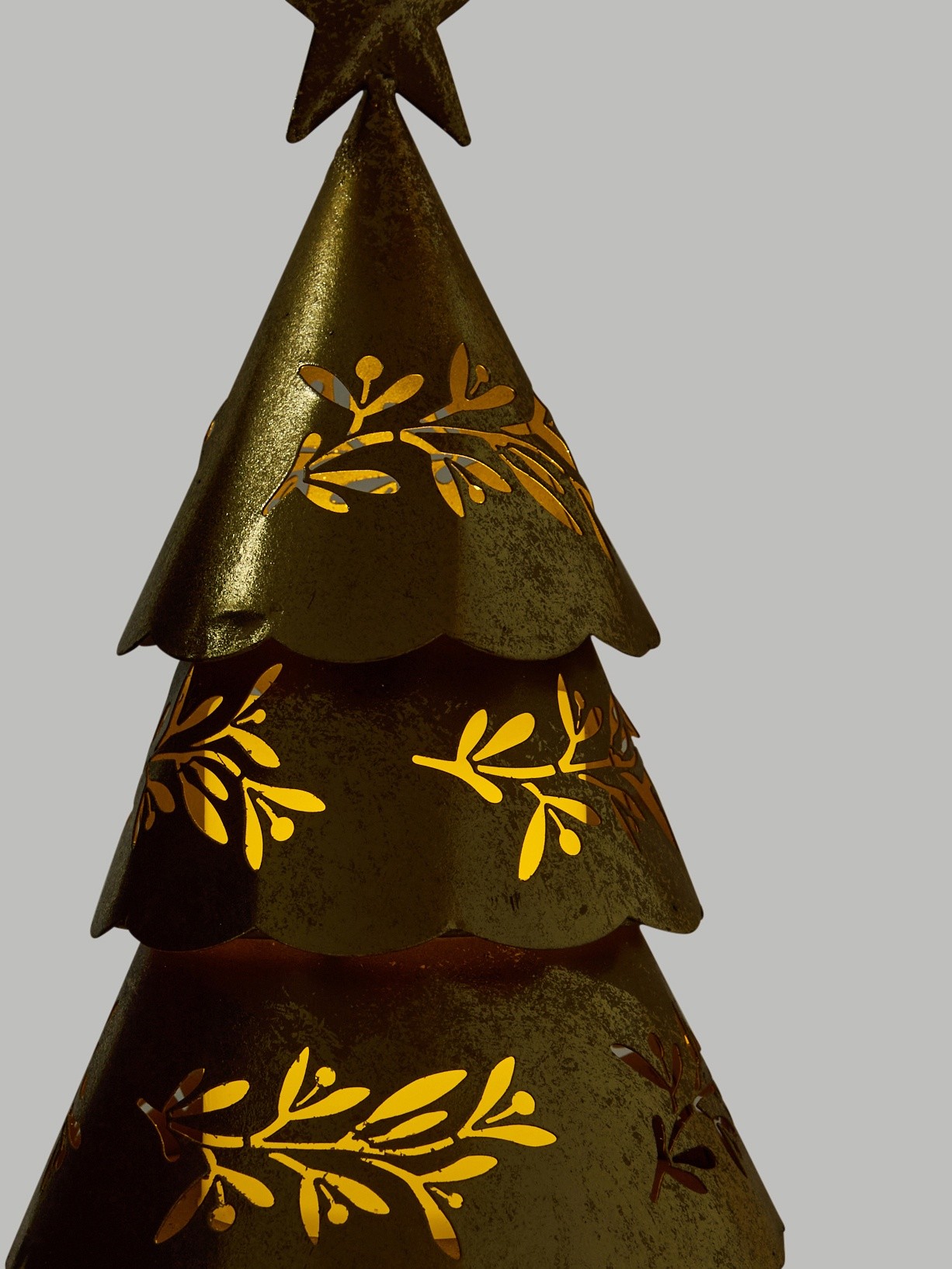 Decorazione in metallo, Oro, large image number 1