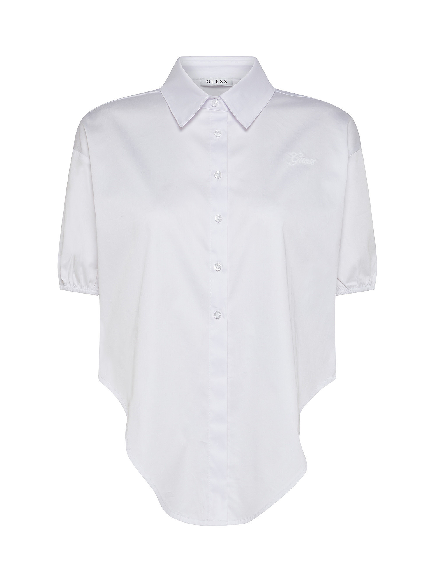 GUESS - Shirt to tie on the front, White, large image number 0