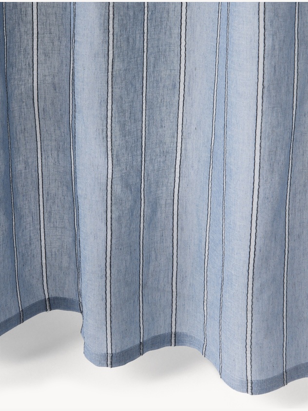 Tenda con fasce bianche