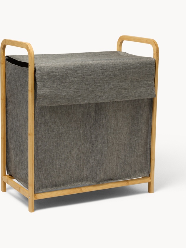 Portabiancheria in bamboo con coperchio - Prezzo di lancio