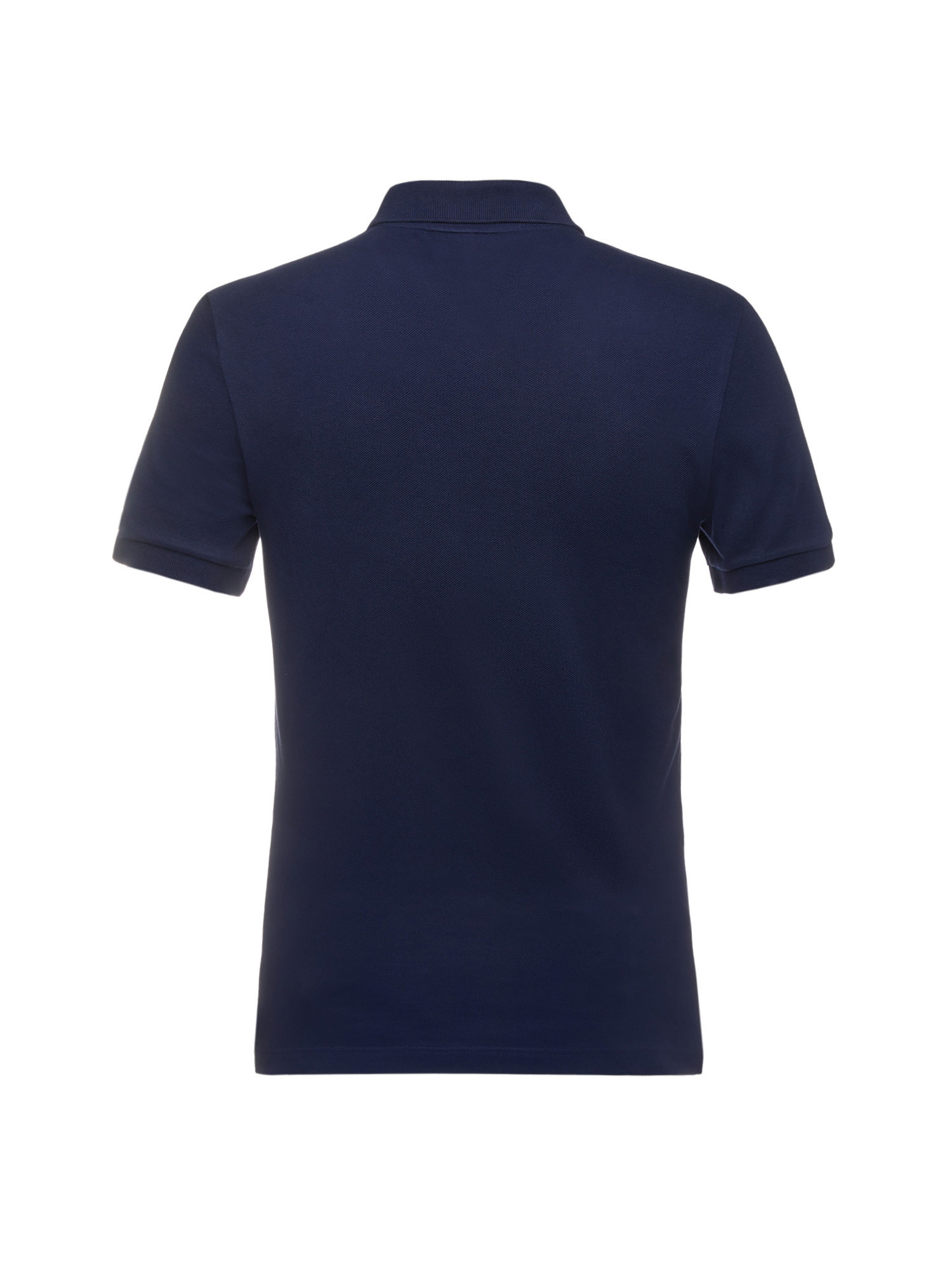 Lacoste - Slim-fit polo shirt in cotton petit piqué, Dark Blue, large image number 1