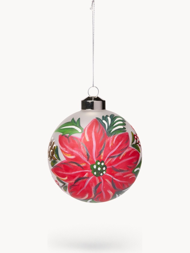 Glass tree bauble
