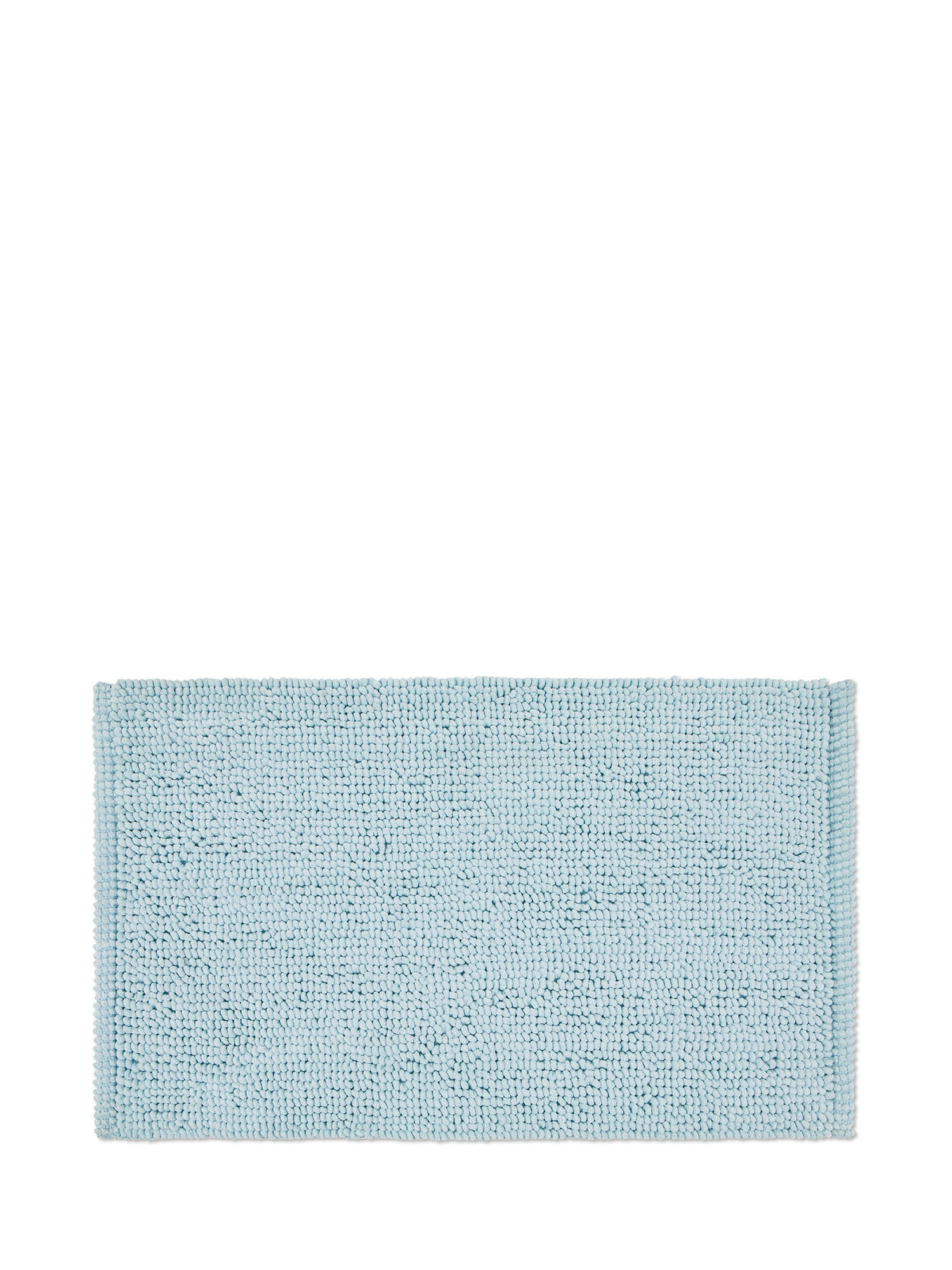 Shaggy bath rug, Light Blue, large image number 0