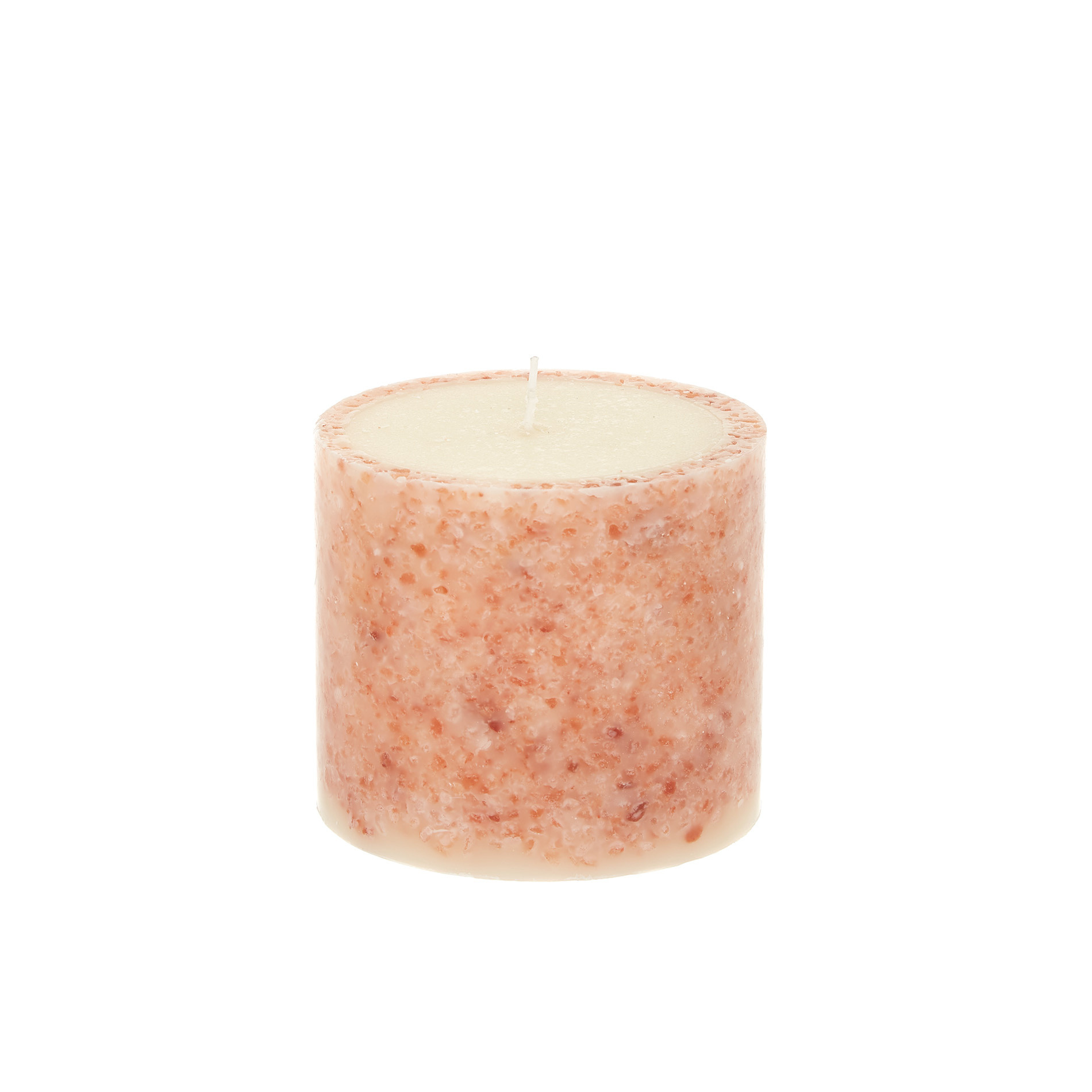 Handcrafted Himalayan salt candle, Pink, large image number 0
