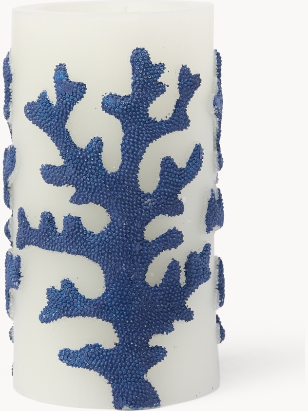 Candela con decorazione corallo