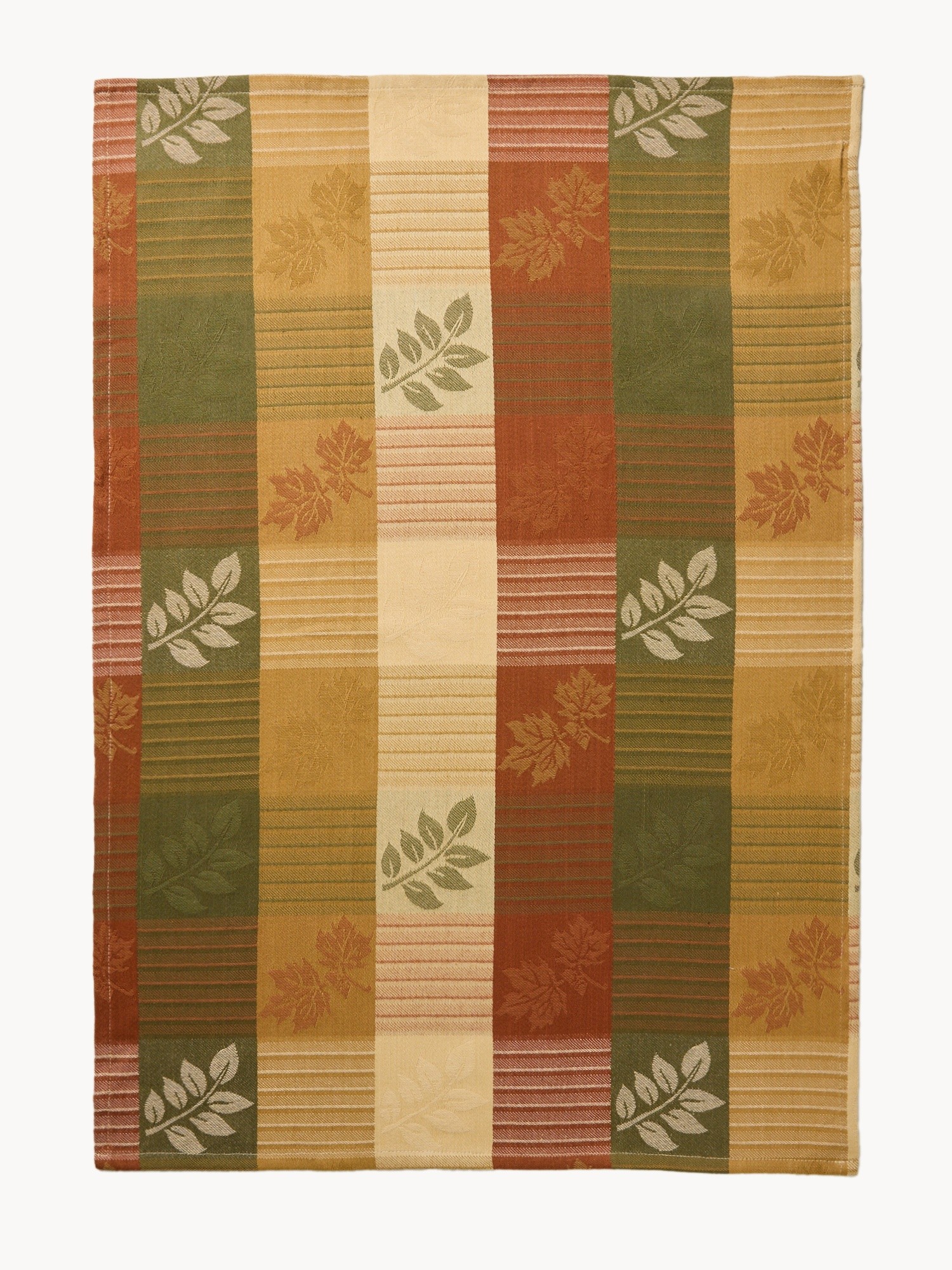 Set of 3 jacquard-weave cotton tea towels, Multicolor, large image number 3