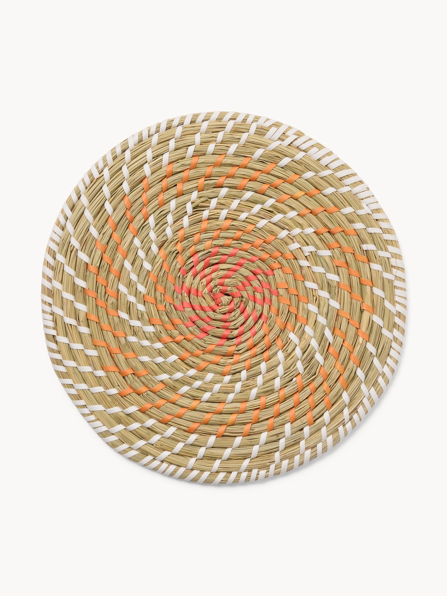 Woven seagrass placemat - Introductory price, Natural, large image number 0